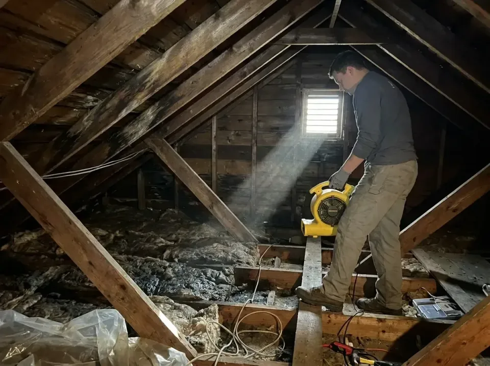 attic-water-damage-drying-proc-007 — frequently asked questions, Emergency Water Extraction & 24/7 Flood Response in Doravil…